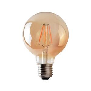 Imagine LED Bec CLASIC AMBER G95 E27/8W/230V 2200K – BRILAGI