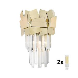 Imagine Aplică de cristal BRILAGI MIRAGE 2xG9/42W/230V