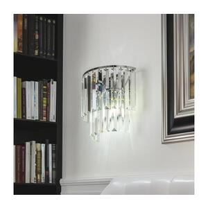 Imagine Aplică de cristal BRILAGI MOZART 2xE14/40W/230V crom lucios