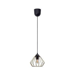 Imagine Lustră pe cablu CEED GOLD 1xE27/60W/230V d. 17, 5 cm negru/auriu