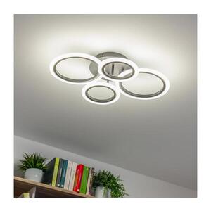Imagine Lustră LED dimabilă aplicată BRILAGI ORBITS LED/50W/230V 3000-6500K antracit + telecomandă