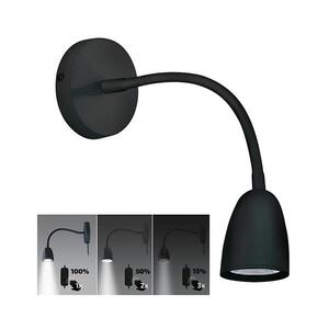 Imagine Veioză LED de perete dimabilă LED/4W/230V neagră BRILAGI
