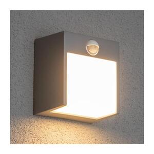 Imagine Aplică LED de exterior cu senzor BRILAGI TERNI LED/12W/230V gri IP44