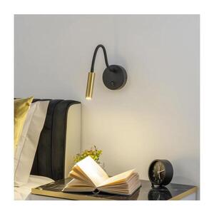 Imagine Lampă LED flexibilă de perete BRILAGI MAYA LED/3W/230V 4000K negru/auriu
