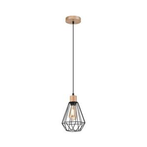Imagine Lustră pe cablu BRILAGI WOODY BASKET 1xE27/60W/230V stejar