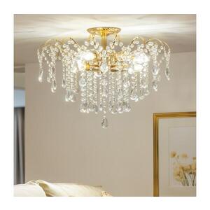 Imagine Lustră de cristal aplicată BRILAGI CRYSTAL 6xE14/60W/230V auriu