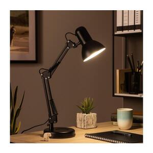Imagine Lampă de masă ROMERO 1xE27/60W/230V neagră BRILAGI