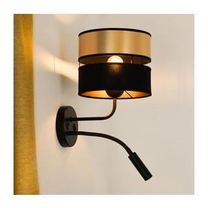 Imagine Lampă de perete BRILAGI ROYAL 1xE27/15W/230V + 1xG9/3W negru/auriu