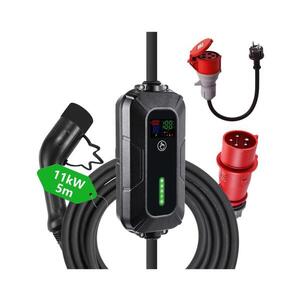 Imagine Stație de încărcare EV pentru mașini electrice 16A/380V + fișă 230V, 5m + carcasă