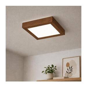 Imagine Plafonieră LED dimabilă BRILAGI WOODY FRAME LED/24W/230V stejar 30x30 cm IP44 + telecomandă