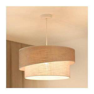 Imagine Lustră pe cablu BRILAGI DOVER SHINE 1xE27/15W/230V d. 50 cm gri/crem