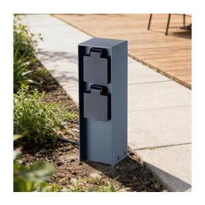 Imagine Stâlp de prize de exterior BRILAGI PILLAR 2Z 230V IP44 antracit