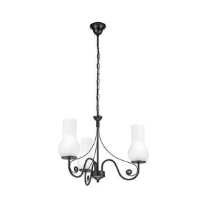 Imagine Lustră pe lanț BRILAGI COTTAGE 3xE14/40W/230V negru/alb
