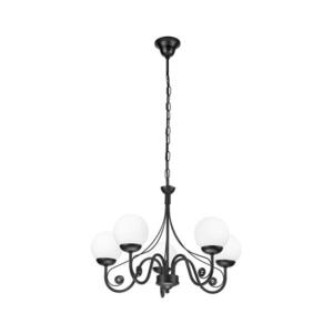Imagine Lustră pe lanț BRILAGI COTTAGE 5xG9/40W/230V negru/alb