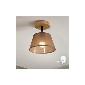 Imagine Lustră aplicată BRILAGI ANTHONY 1xE14/60W/230V stejar/maro