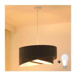 Imagine Lustră LED pe cablu BRILAGI LYRA 1xE27/15W/230V gri/alb
