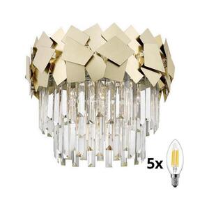 Imagine Plafonieră de cristal BRILAGI MIRAGE 5xE14/40W/230V