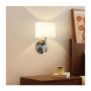 Imagine Lampă LED de perete BRILAGI DAYA 1xE14/40W/230V + LED/3W alb/crom mat