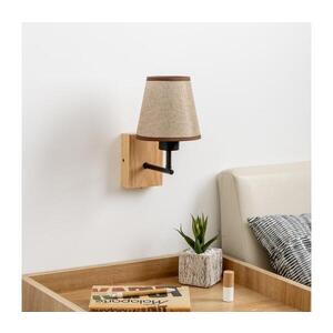 Imagine Lampă de perete BRILAGI NUBILA WOOD 1xE27/25W/230V stejar/maro