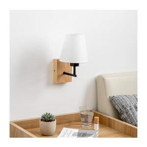 Imagine Lampă de perete BRILAGI NUBILA WOOD 1xE27/25W/230V stejar/alb