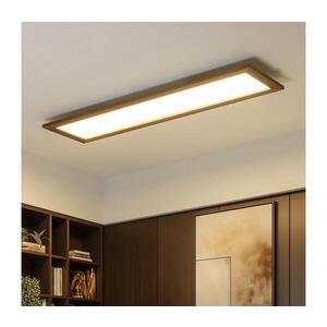 Imagine Plafonieră LED BRILAGI SLIMFRAME WOOD LED/58W/230V 124x34 cm maro închis