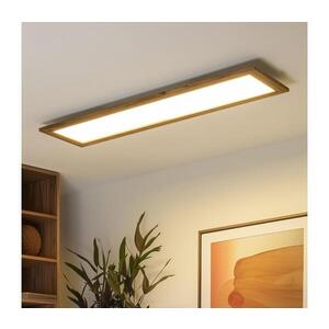 Imagine Plafonieră LED BRILAGI SLIMFRAME WOOD LED/58W/230V 124x34 cm maro