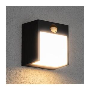Imagine Aplică LED de exterior cu senzor BRILAGI TERNI LED/12W/230V negru IP54