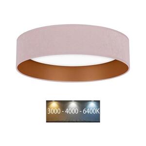 Imagine Plafonieră LED BRILAGI VELVET LED/24W/230V 3000/4000/6400K roz/auriu