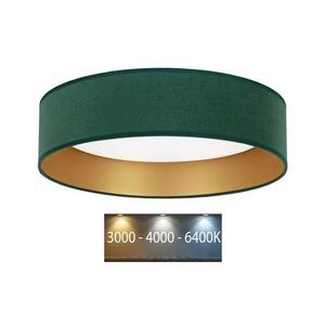 Imagine Plafonieră LED BRILAGI VELVET LED/24W/230V 3000/4000/6400K verde/auriu