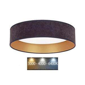 Imagine Plafonieră LED BRILAGI VELVET LED/24W/230V 3000/4000/6400K gri/auriu