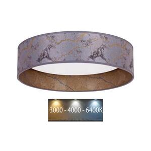 Imagine Plafonieră LED BRILAGI VELVET LED/24W/230V 3000/4000/6400K gri/auriu
