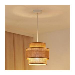 Imagine Lustră aplicată BRILAGI SPACE YUTE 1xE27/15W/230V d. 25 cm bej/alb