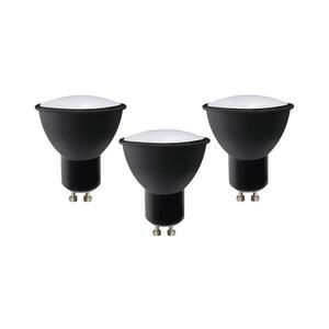 Imagine SET 3x bec LED BRILAGI ECOLINE GU10/6W/230V 4000K negru