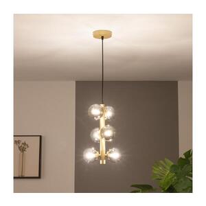 Imagine Lustră LED pe cablu BRILAGI MILLA 6xG9/3W/230V auriu/fumuriu