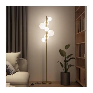 Imagine Lampadar LED BRILAGI MILLA 7xG9/3W/230V auriu/alb