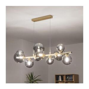 Imagine Lustră LED pe cablu BRILAGI MILLA 10xG9/3W/230V auriu/fumuriu