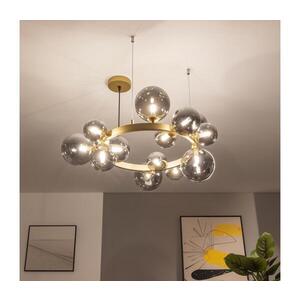 Imagine Lustră LED pe cablu BRILAGI MILLA 15xG9/3W/230V auriu/fumuriu