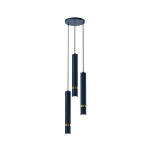 Imagine Lustră pe cablu BRILAGI POKER 3xGU10/25W/230V albastru