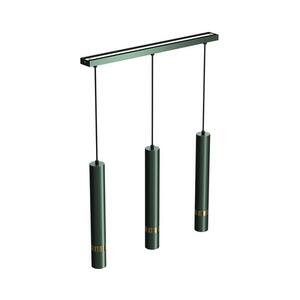 Imagine Lustră pe cablu BRILAGI POKER 3xGU10/25W/230V verde