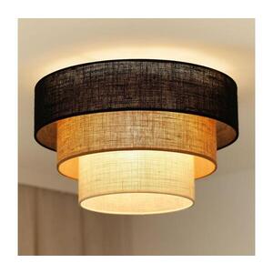Imagine BRILAGI - Lustr ASPEN LUNETA 1xE27/15W/230V pr. 45 cm negru/bej/crem