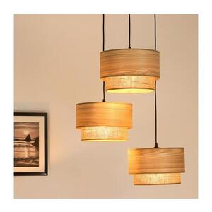 Imagine BRILAGI - Candelabru pe cablu MONTANA BOHO 3xE27/15W/230V maro/negru