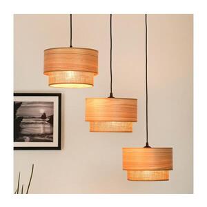 Imagine BRILAGI - Candelabru pe cablu MONTANA BOHO 3xE27/15W/230V maro/negru
