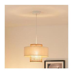 Imagine BRILAGI - Lustr DALLAS 1xE27/15W/230V pr. 30 cm maro/crem/alb