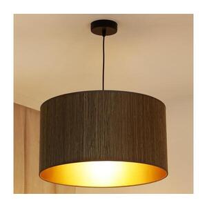 Imagine BRILAGI - Lustr BOSTON ROLLER 1xE27/15W/230V pr. 45 cm maro/auriu
