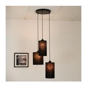 Imagine BRILAGI - Lustr TUBES 3xE27/15W/230V negru pe cablu