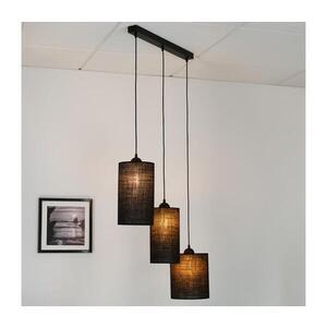 Imagine BRILAGI - Lustr TUBES 3xE27/15W/230V negru pe cablu