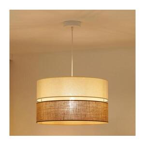 Imagine BRILAGI - Candelabru pe cablu ROYAL YUTE 1xE27/15W/230V pr. 40 cm bej/crem
