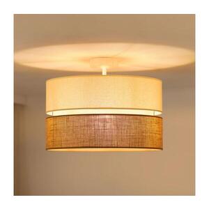 Imagine BRILAGI - Plafonieră ROYAL YUTE 1xE27/15W/230V pr. 40 cm bej/crem