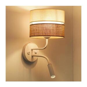 Imagine BRILAGI - Lampă de perete ROYAL YUTE 1xE27/15W + 1xG9/6W bej/crem/ albă