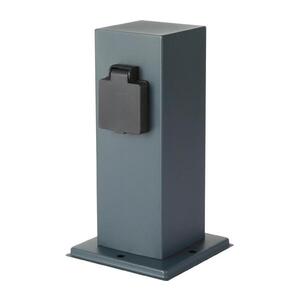 Imagine BRILAGI - Stâlp exterior priză PILLAR 1Z SCHUKO 230V IP44 antracit